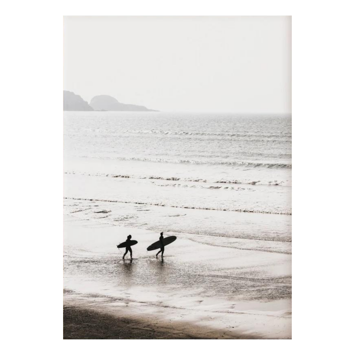 Two Surfers Photographic Print