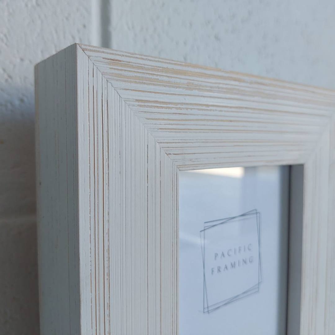 Coolangatta Coastal Photo Frame - Distressed White