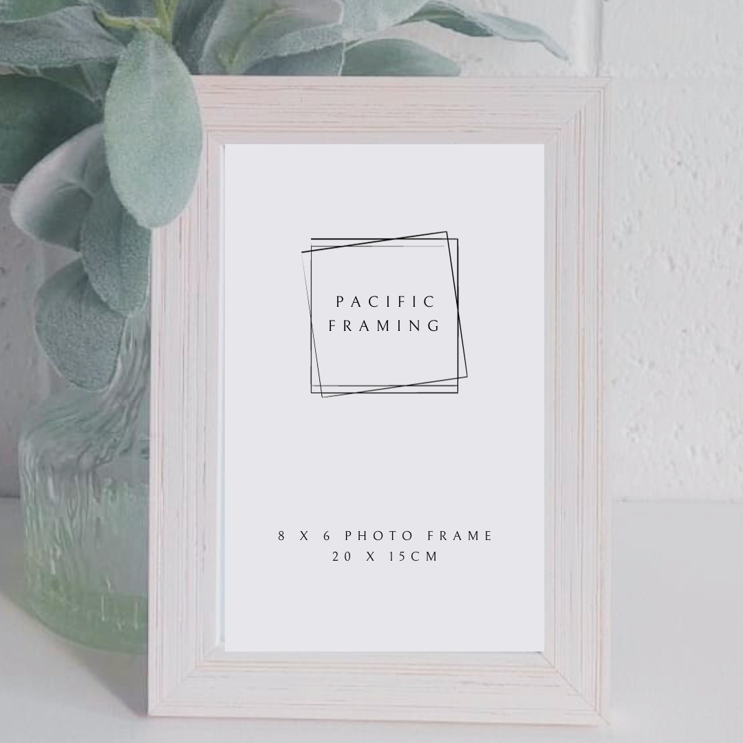 Kirra Coastal Photo Frame - Distressed White