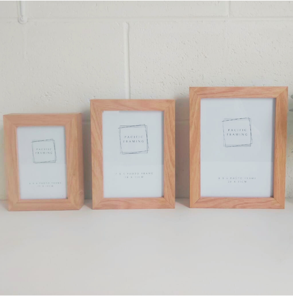 Derwent Photo Frame - Raw Tasmanian Oak