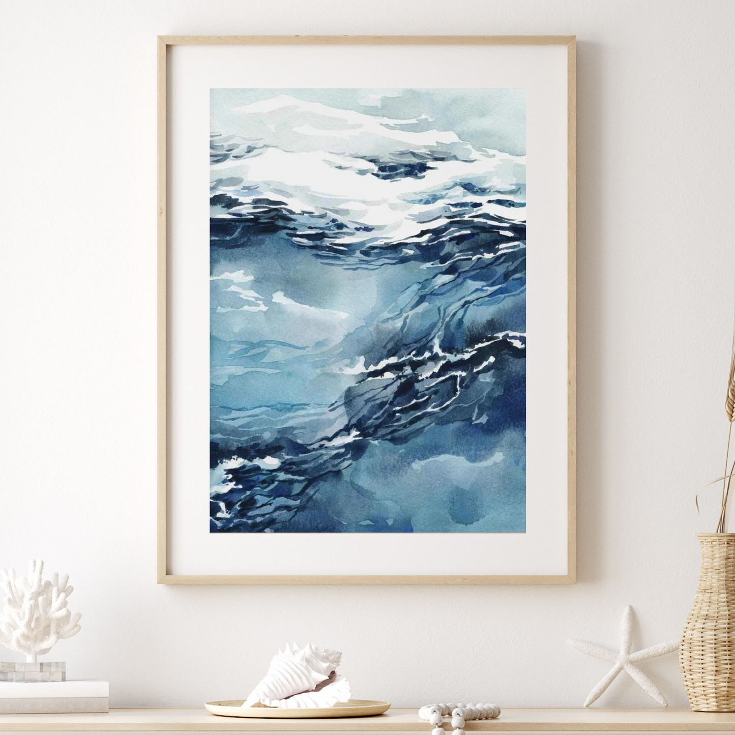 Ocean Watercolour Print 1
