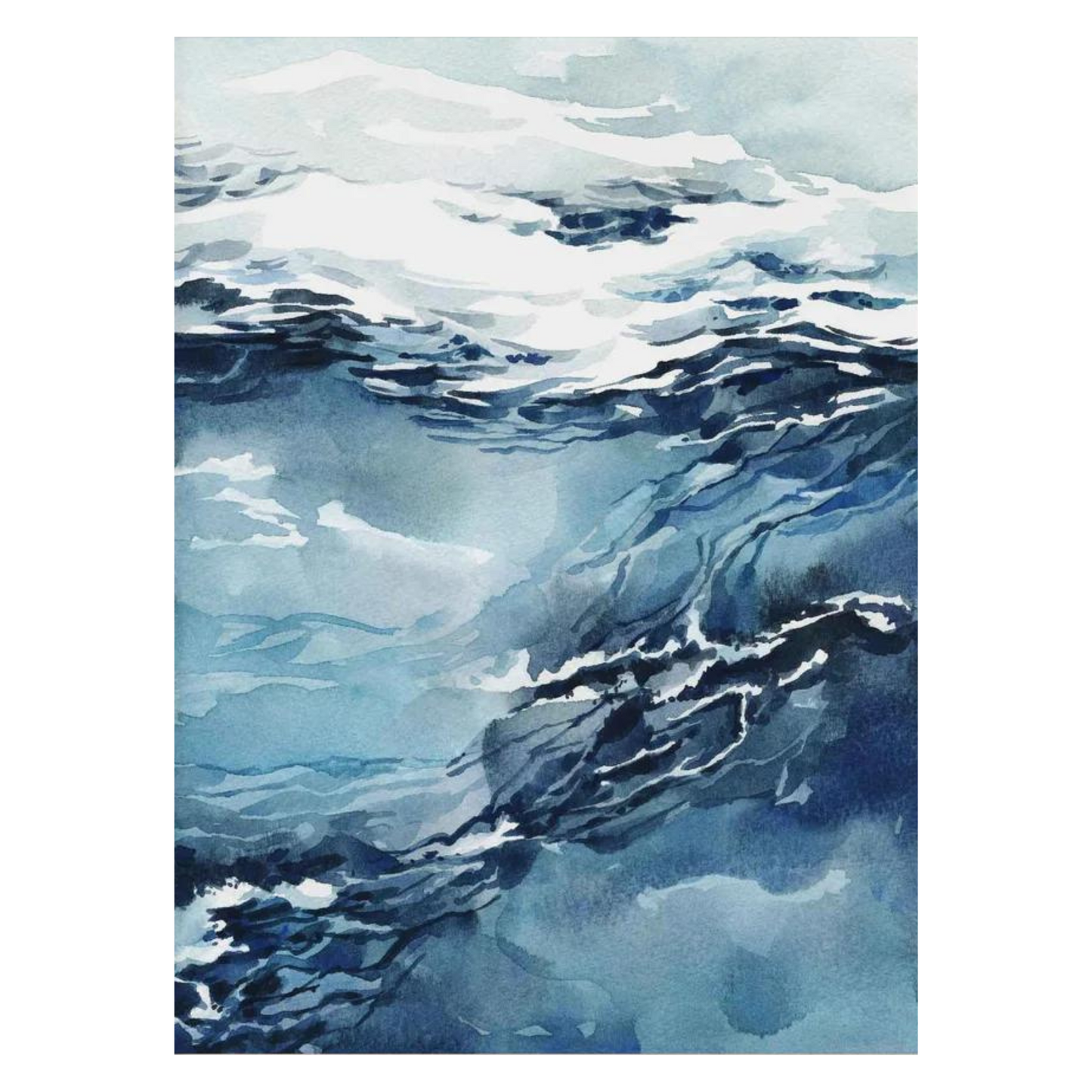 Ocean Watercolour Print 1