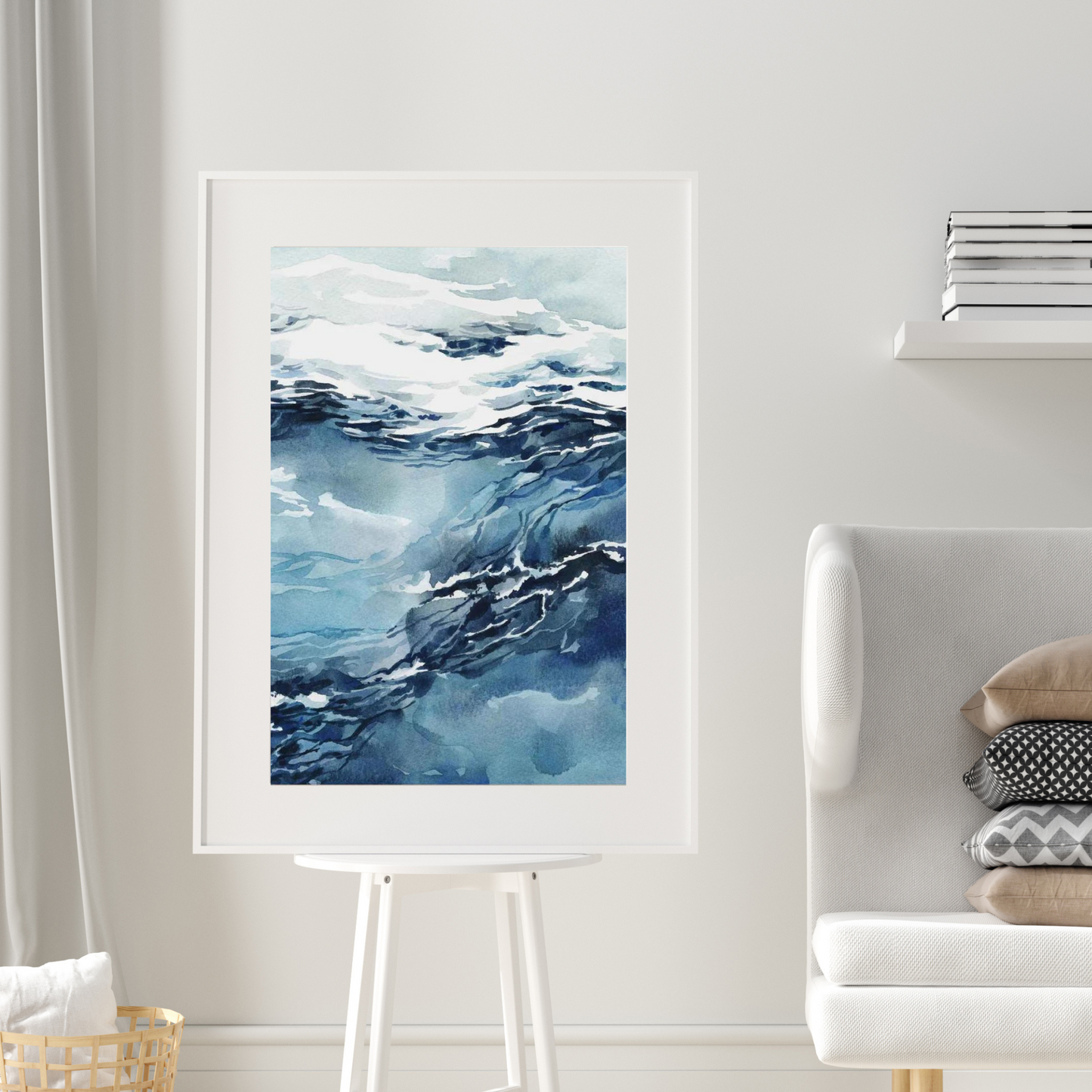 Ocean Watercolour Print 1