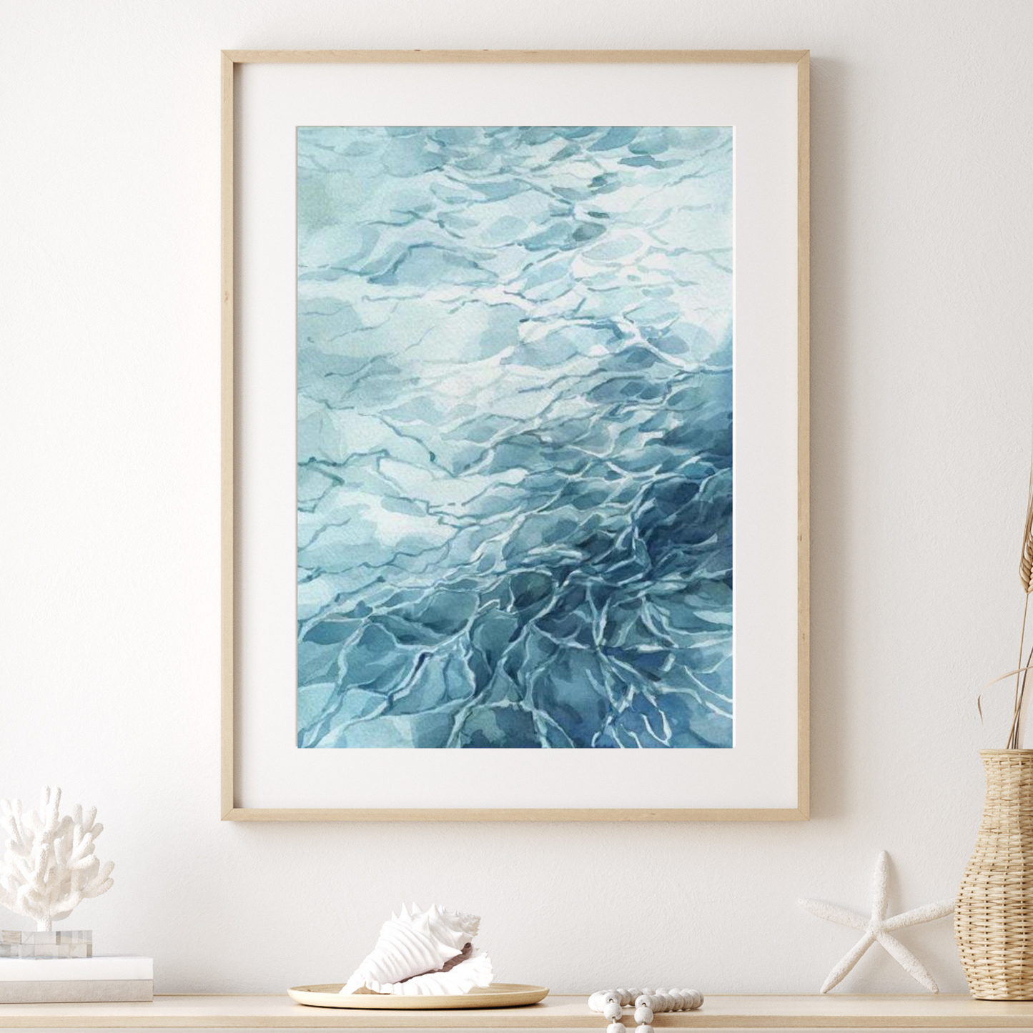 Ocean Watercolour Print 2