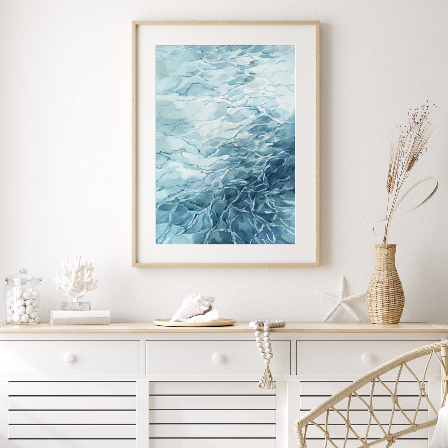 Ocean Watercolour Print 2