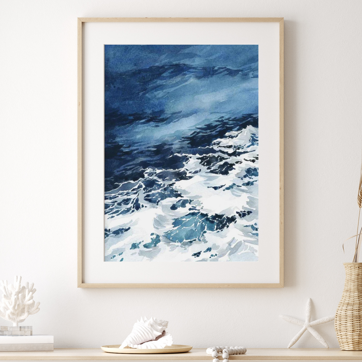 Ocean Watercolour Print 3