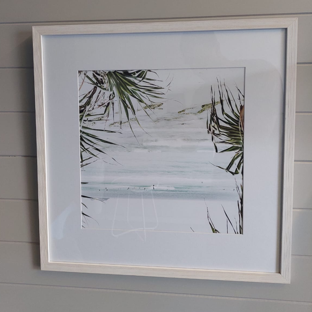 Wategos 54 x 54cm Framed Photographic Print