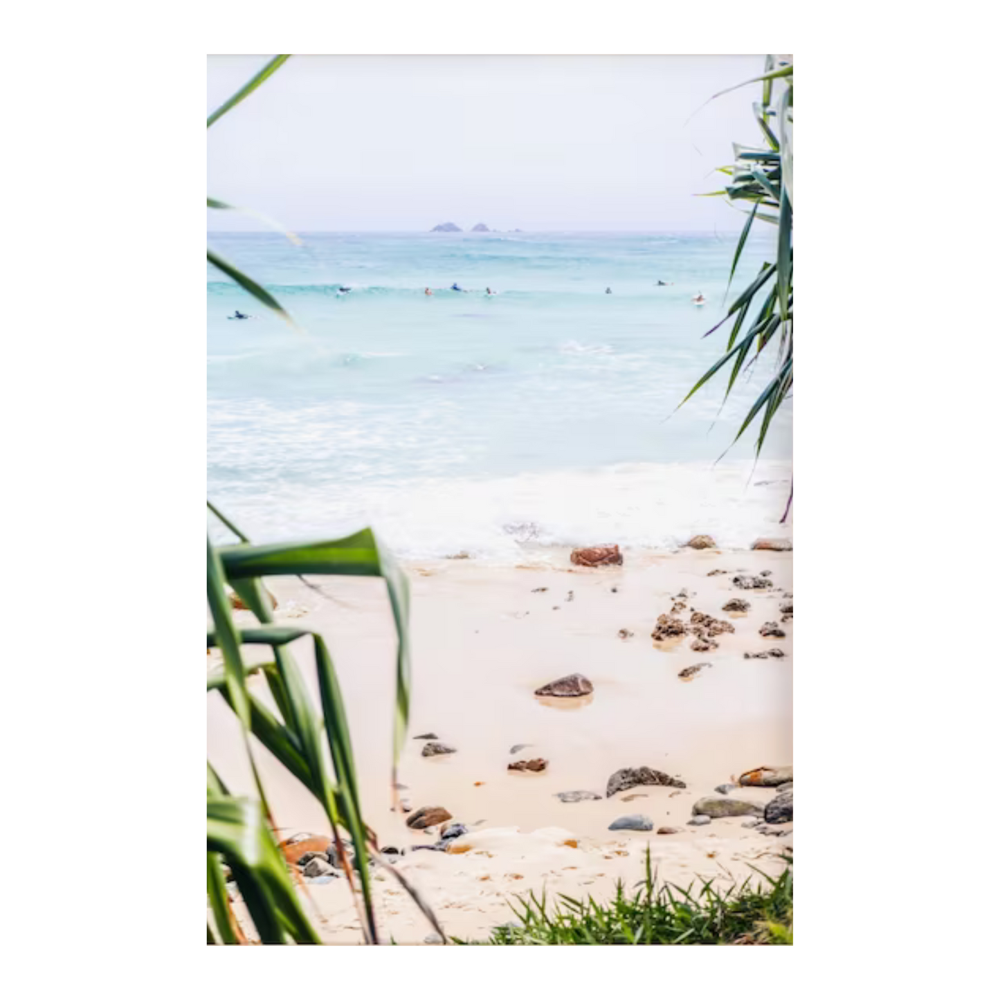 Wategos Beach Byron Bay Photographic Art Print