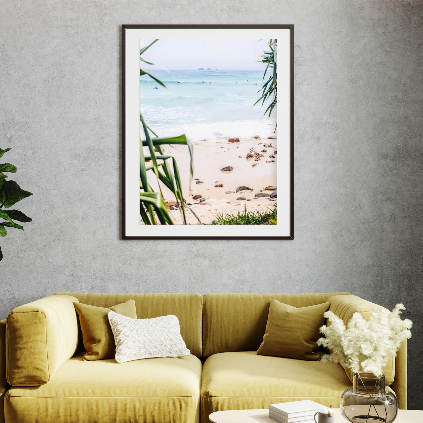 Wategos Beach Byron Bay Photographic Art Print