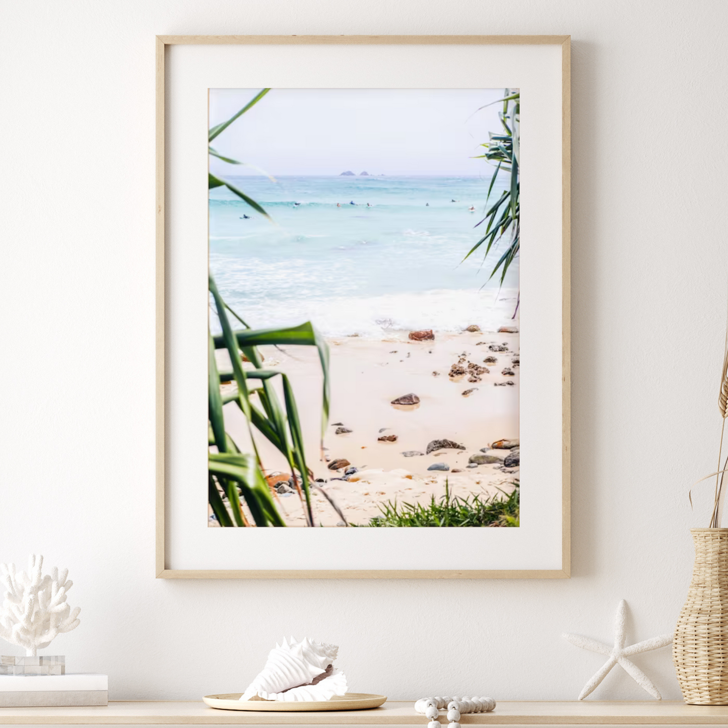 Wategos Beach Byron Bay Photographic Art Print