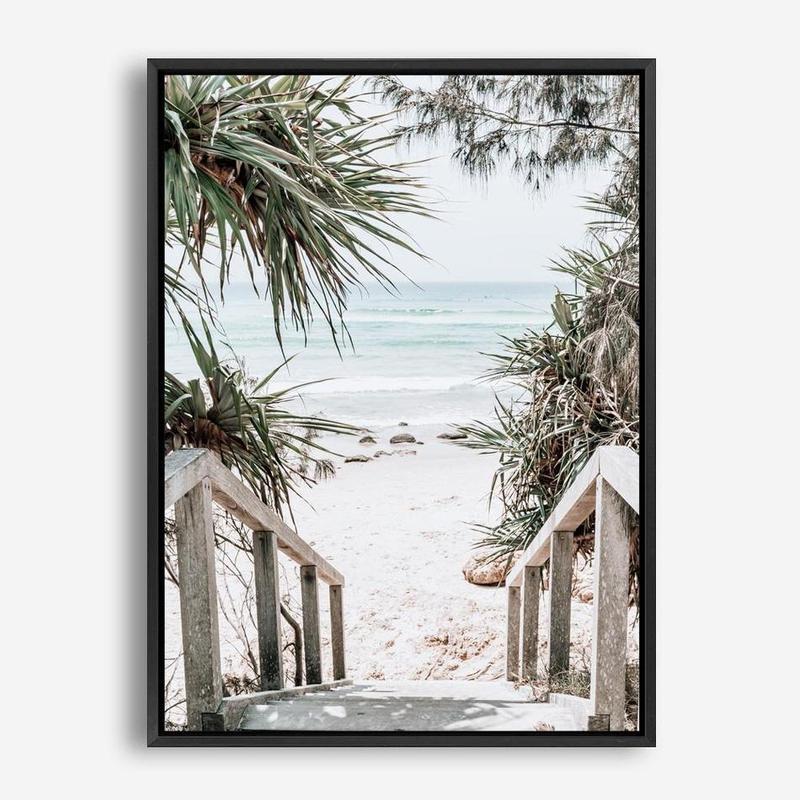 Wategos Photo Canvas Print