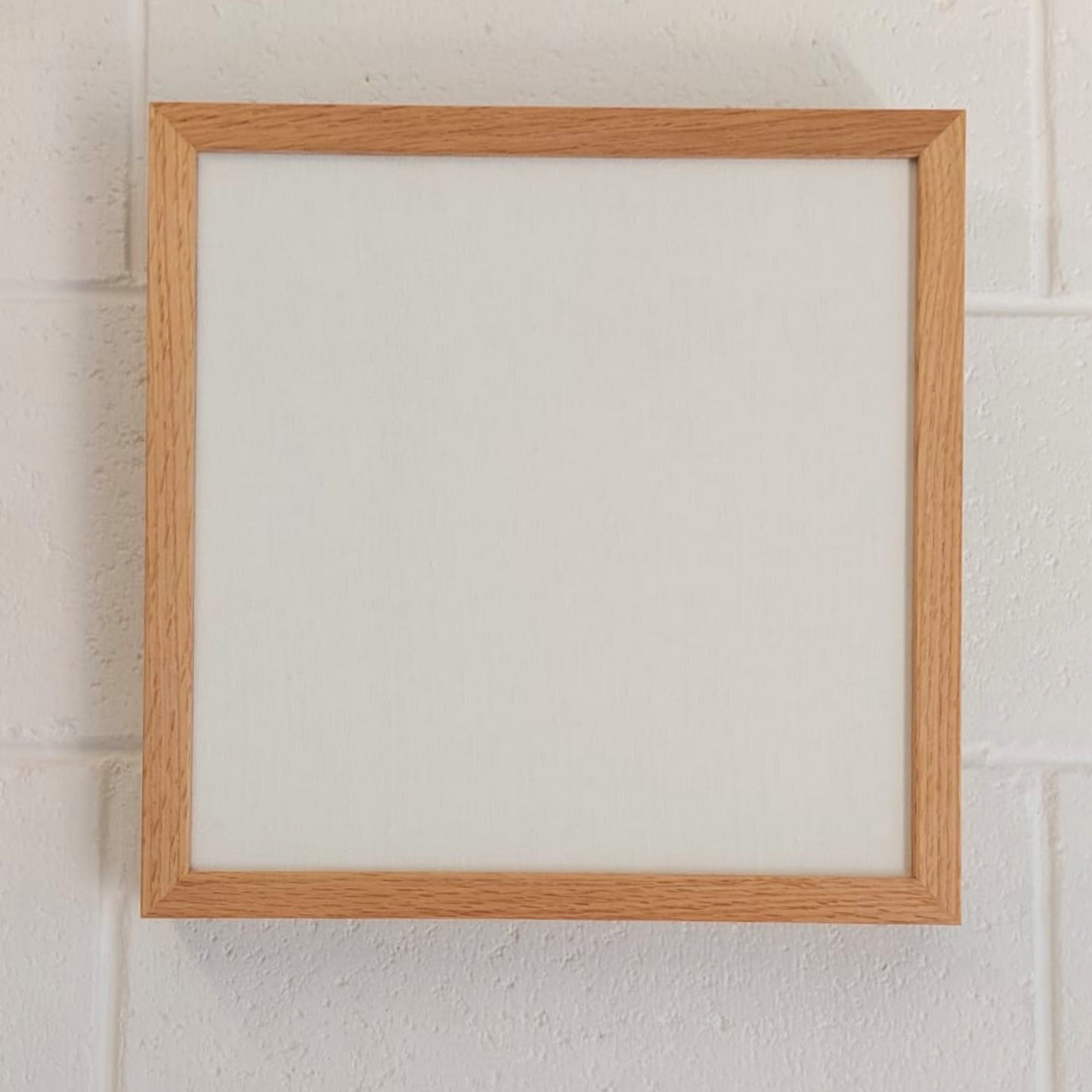 Premium Artist Grade Blank Canvas with Box Frame - 40mm Oak