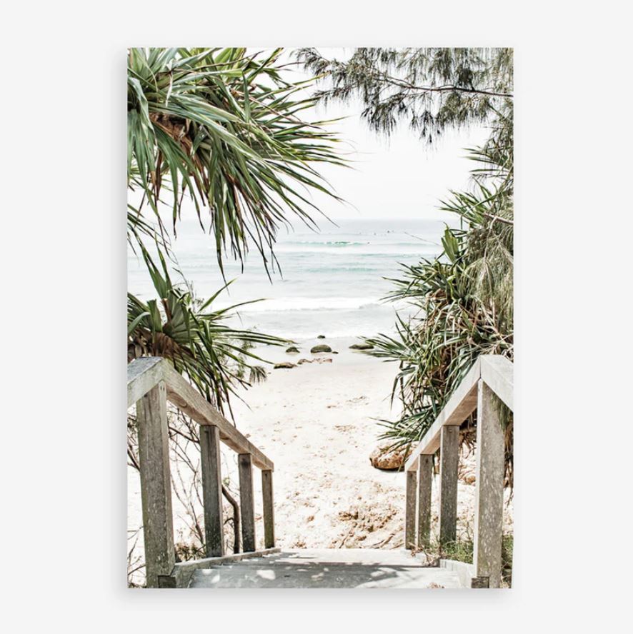 Wategos Beach Art Print