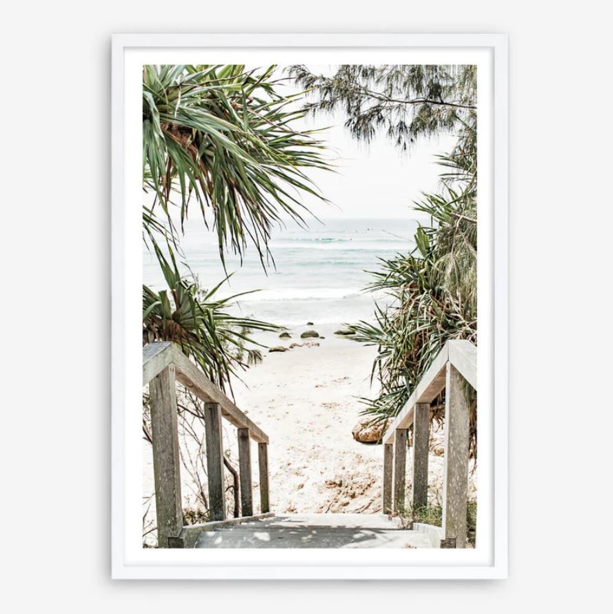 Wategos Beach Art Print